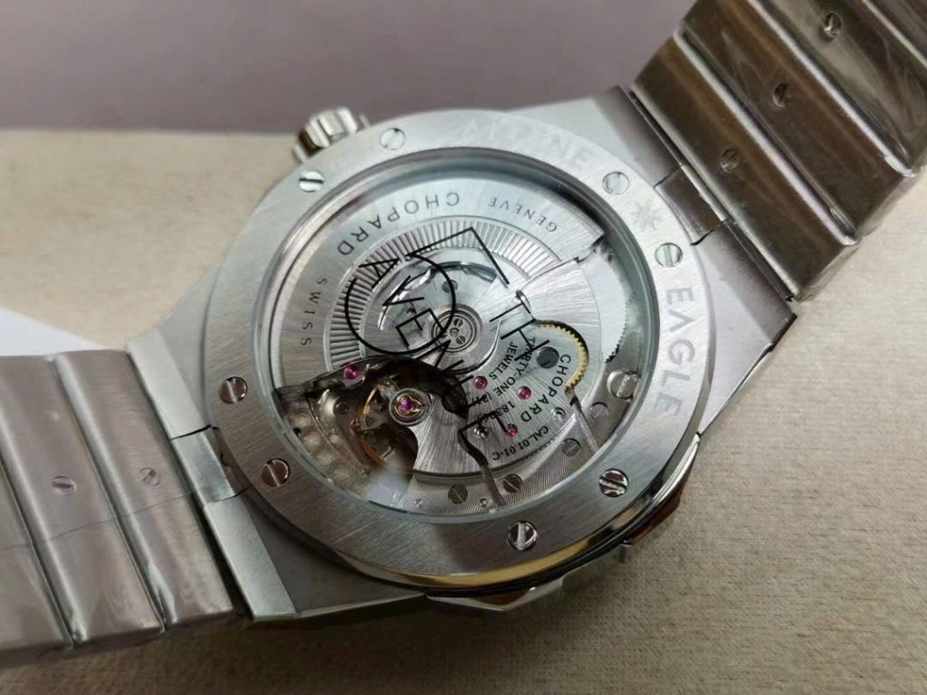 Đồng Hồ Chopard Alpine Eagle Mặt Trắng Replica Cao Cấp 41mm (2)