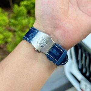 Đồng Hồ Franck Muller V45 Replica Cao Cấp Đính Đá Màu Xanh