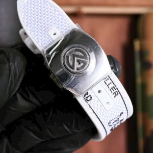 Đồng Hồ Franck Muller Vanguard Yachting V45 Vỏ Gốm Trắng Xưởng ABF 45mm (1)