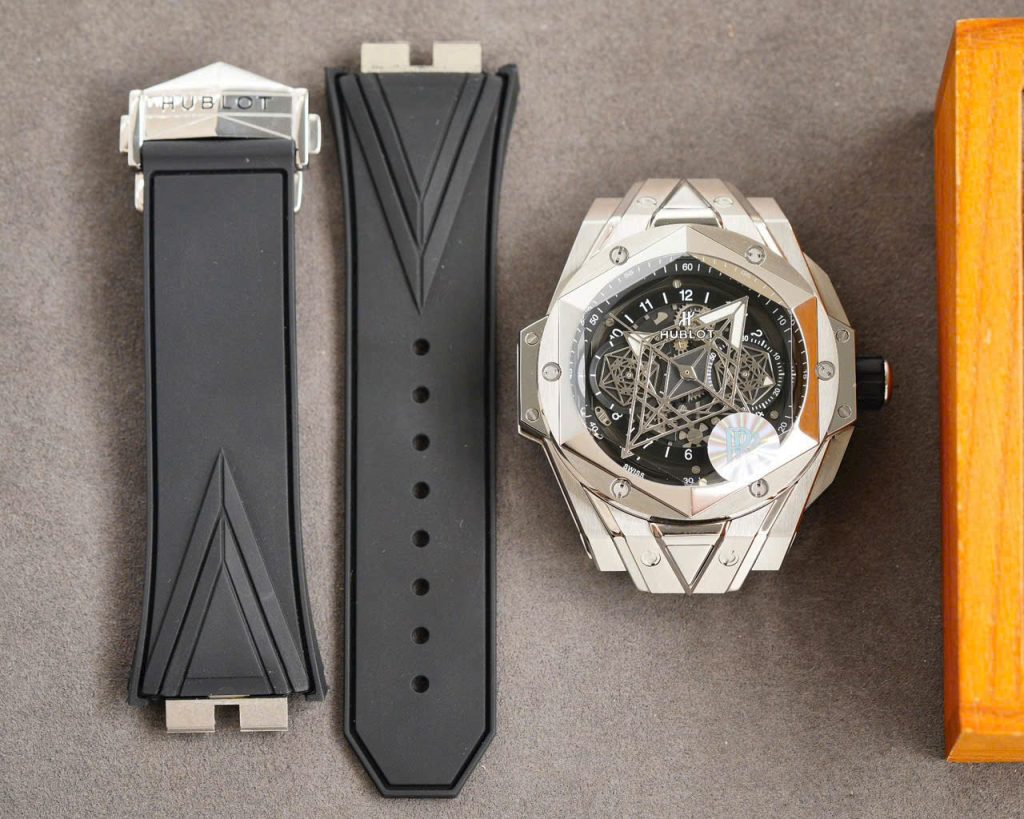 Đồng Hồ Hublot Big Bang Sang Bleu 2 Fake Cao Cấp Máy Thụy Sỹ 45mm (4)