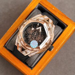 Đồng Hồ Hublot Big Bang Sang Bleu 2 King Gold Fake Cao Cấp 45mm (1)