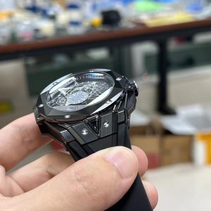 Đồng Hồ Hublot Big Bang Sang Bleu II Gốm Đen Replica BBF 45mm (1)