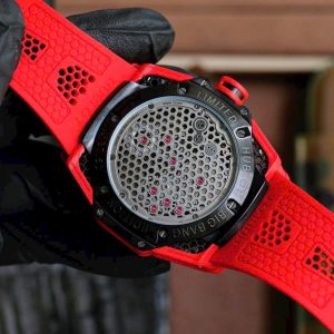 Đồng Hồ Hublot Big Bang Tourbillon Fake Cao Cấp Màu Đỏ 45mm (1)