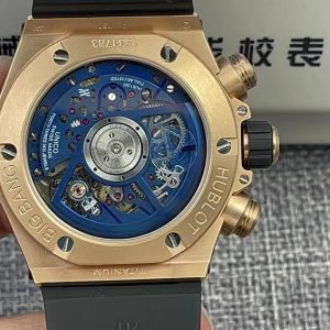 Đồng Hồ Hublot Big Bang Unico King Gold Viền Gốm Xanh BBF 42mm (6)