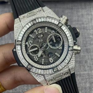 Đồng Hồ Hublot Big Bang Unico Nam Đính Đá Replica 11 45mm (5)