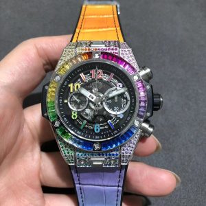 Đồng Hồ Hublot Big Bang Unico Rainbow Rep Cao Cấp Nhất 45mm (1)