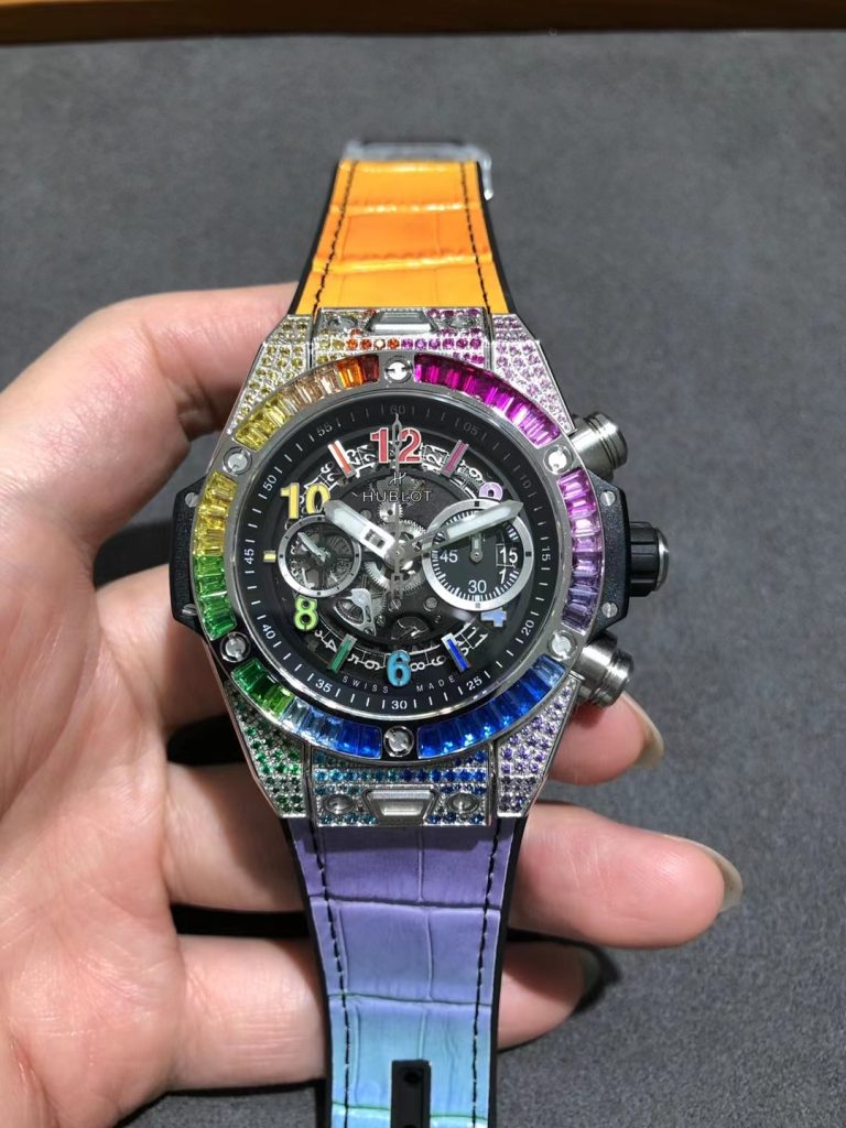 Đồng Hồ Hublot Big Bang Unico Rainbow Rep Cao Cấp Nhất 45mm (1)
