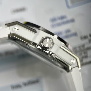 Đồng Hồ Hublot Chế Tác Đá Moissanite Dây Cao Su Big Bang One Click Titanium 39mm (8)