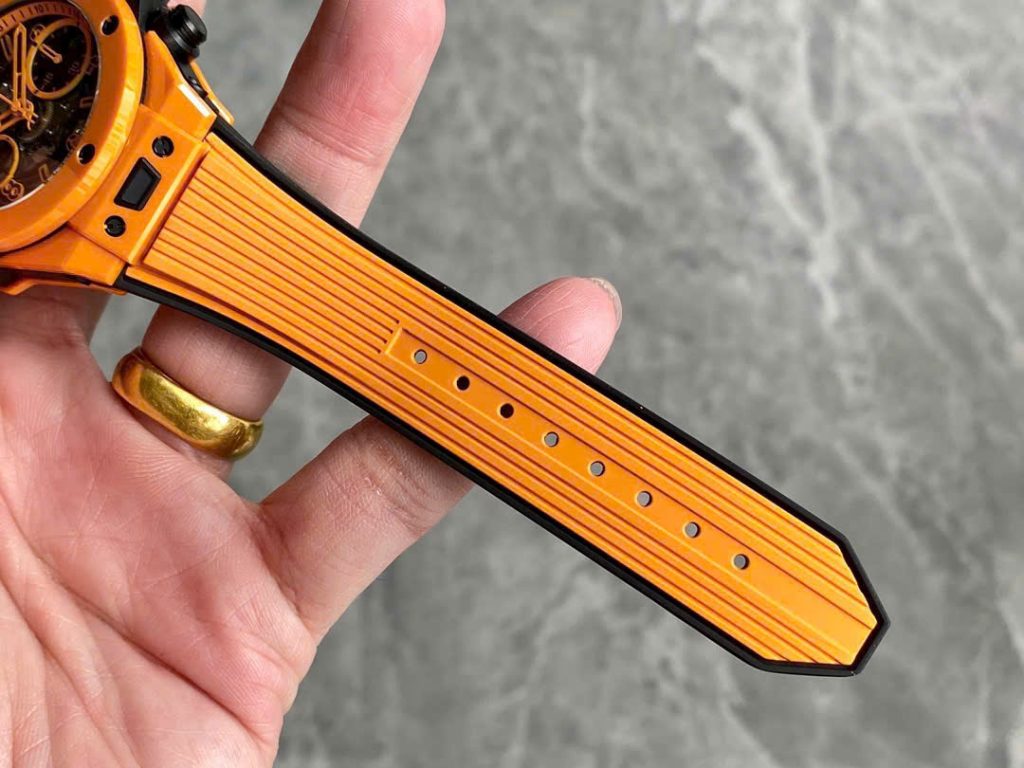 Đồng Hồ Hublot Chế Tác Vỏ Gốm Big Bang Unico Orange Xưởng BBF 42mm (1)