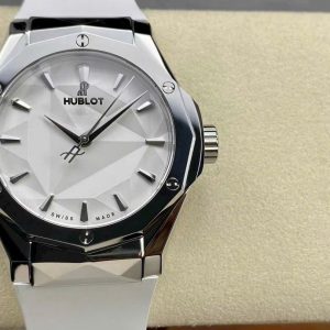 Đồng Hồ Hublot Classic Fusion Orlinski Titanium Màu Trắng HBF 40mm (5)