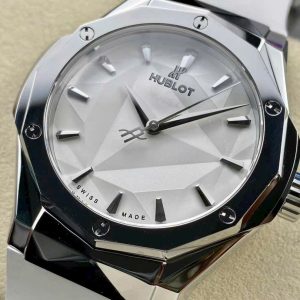 Đồng Hồ Hublot Classic Fusion Orlinski Titanium Màu Trắng HBF 40mm (5)