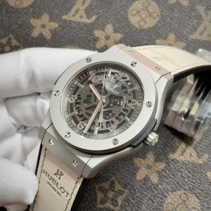 Đồng Hồ Hublot Cơ Lộ Máy Nhật Automatic Màu Xám 42mm (2)