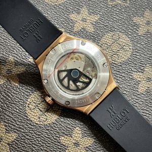 Đồng Hồ Hublot Fake Máy Nhật Classic Fusion King Gold Giá Rẻ 38-42mm (1)
