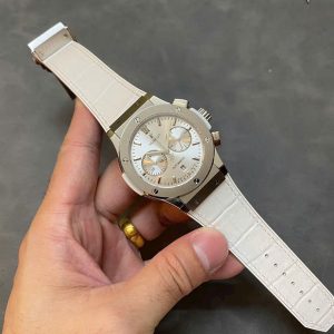 Đồng Hồ Hublot Nam Rep 11 Classic Fusion Chronograph Trắng 44mm (1)