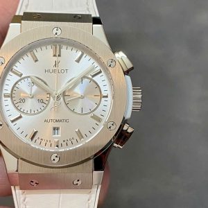 Đồng Hồ Hublot Nam Rep 11 Classic Fusion Chronograph Trắng 44mm (1)