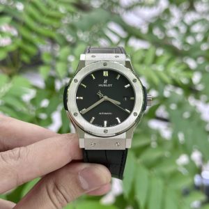 Đồng Hồ Hublot Nam Rep 1:1 Classic Fusion Màu Đen Xưởng JJF 42mm