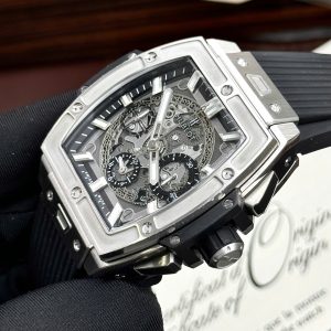 Đồng Hồ Hublot Nam Rep 11 Spirit Of Big Bang Titanum Màu Đen 44mm (5)