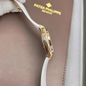 Đồng Hồ Hublot Nữ Đính Đá Dây Cao Su Màu Trắng Máy Pin Nhật 34mm (10)