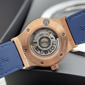 Đồng Hồ Hublot Rep 11 Classic Fusion King Gold Màu Xanh Than JJF 42mm (6)