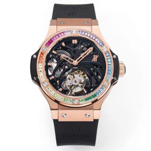 Đồng Hồ Hublot Tourbillon Rainbow Chế Tác Cao Cấp Nhất 44mm (1)