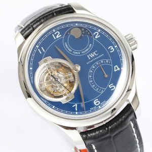 Đồng Hồ IWC Portugieser Mặt Xanh Dương Constant-Force Edition 150 Years 46mm (7)