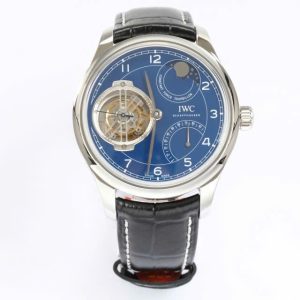 Đồng Hồ IWC Portugieser Mặt Xanh Dương Constant-Force Edition 150 Years 46mm (7)