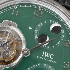 Đồng Hồ IWC Portugieser Mặt Xanh Lá Constant-Force Edition 150 Years 46mm (1)