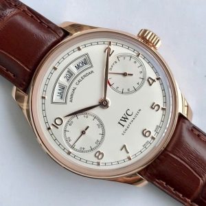 Đồng Hồ IWC Schaffhausen Anual Calendar Fake Cao Cấp Nhất 44mm (2)