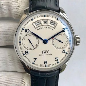 Đồng Hồ IWC Schaffhausen Anual Calendar Rep 11 Mặt TRắng 44mm (1)