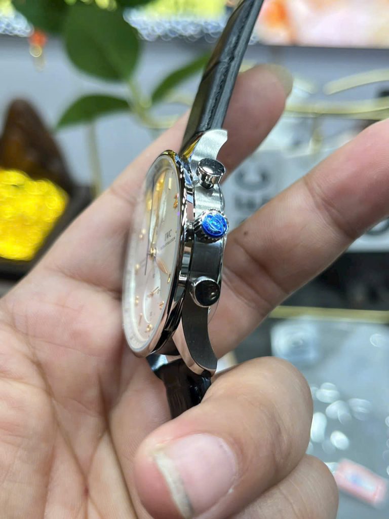Đồng Hồ IWC Schaffhausen Chronograph Automatic Rep 11 40mm (2)