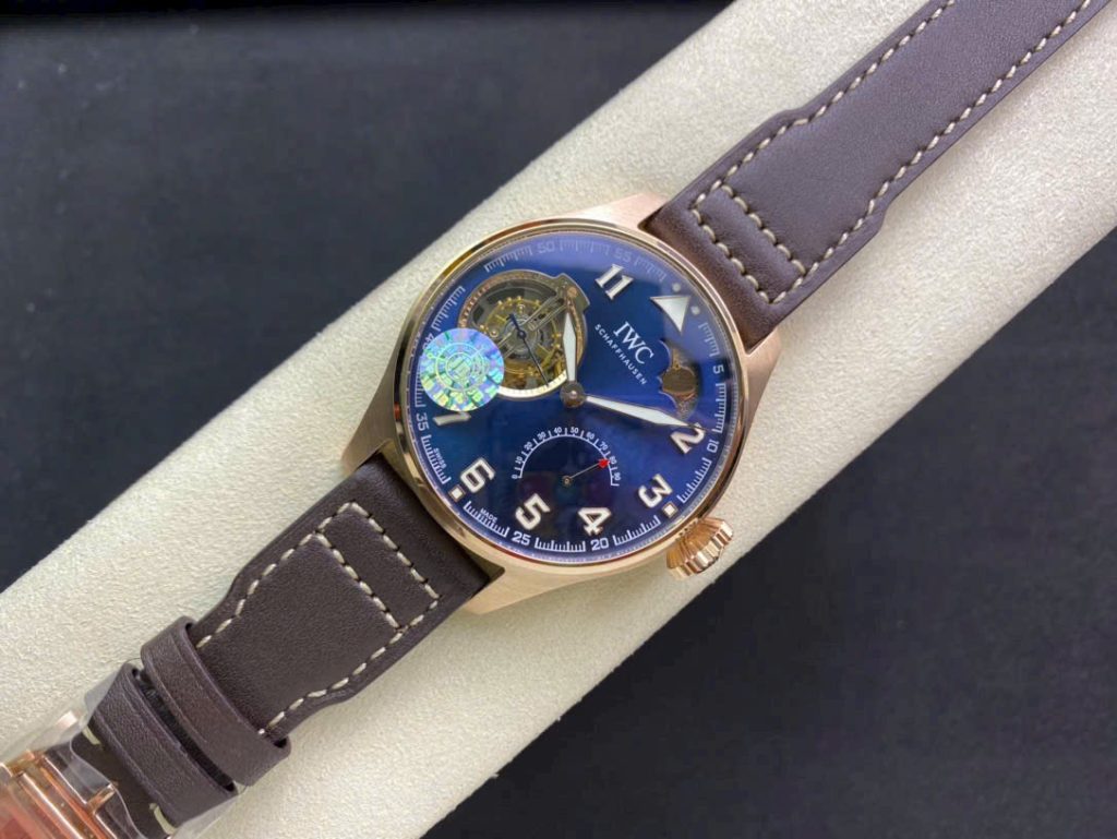 Đồng Hồ IWC Schaffhausen Tourbillon Moonphase Replica 44mm (2)