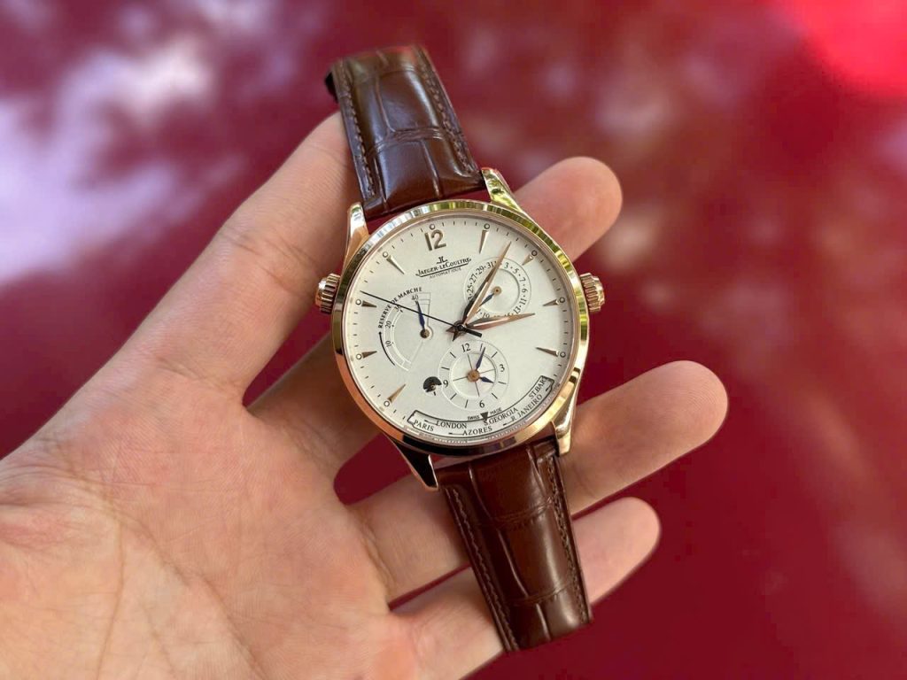 Đồng Hồ Jaeger Jecoultre Chế Tác Master Control Dây Da Màu Nâu 40mm (1)