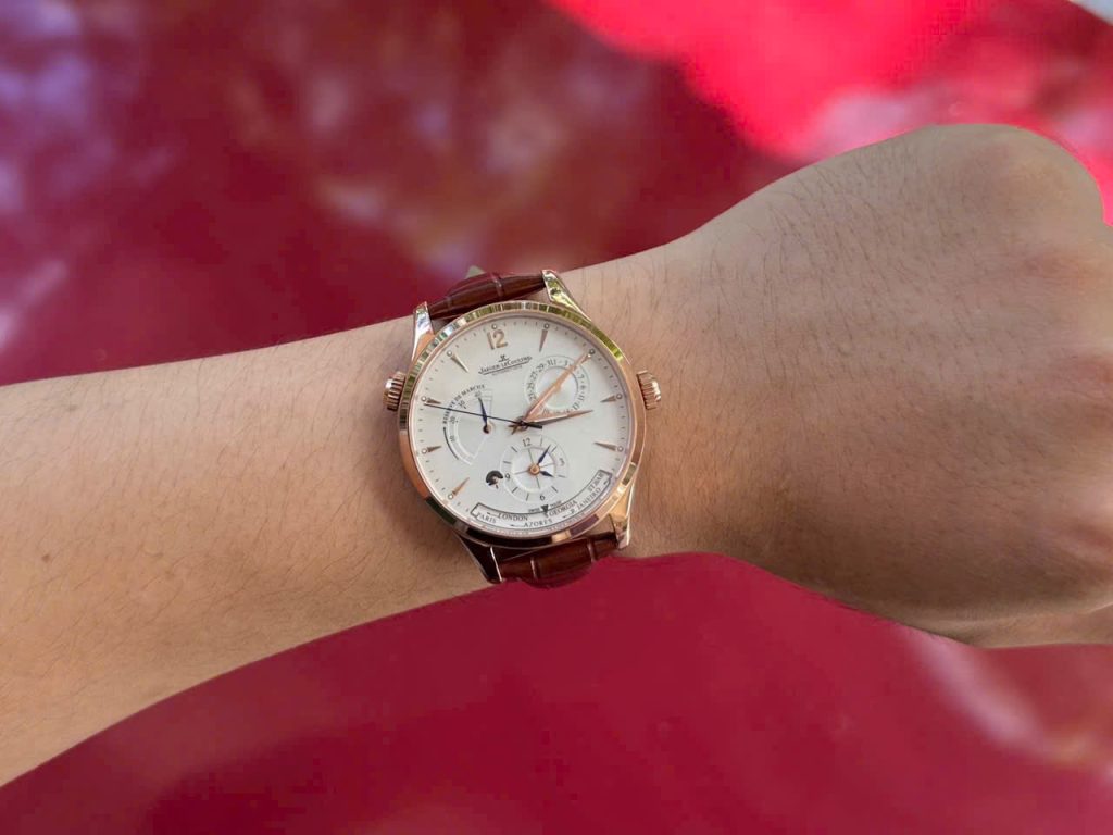Đồng Hồ Jaeger Jecoultre Chế Tác Master Control Dây Da Màu Nâu 40mm (1)