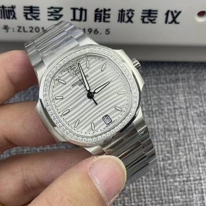 Đồng Hồ Nữ Patek Philippe Nautilus 7118 Đính Đá Xưởng 3K 35 (1)