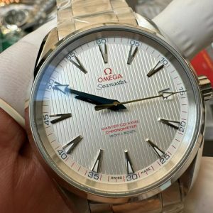 Đồng Hồ Omega Fake 11 Seamaster Aqua Terra Mặt Trắng Xưởng VS 41mm (1)