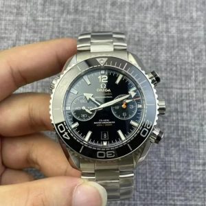 Đồng Hồ Omega Planet Ocean 600M Chronograph Replica Xưởng OM 45 (5)