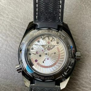 Đồng Hồ Omega Planet Ocean GMT Gốm Đen Xưởng VS Factory 45 (7)