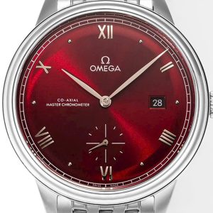 Đồng Hồ Omega Rep 11 Co-xial Master Chronometer Mặt Đỏ Mận 40mm (1)
