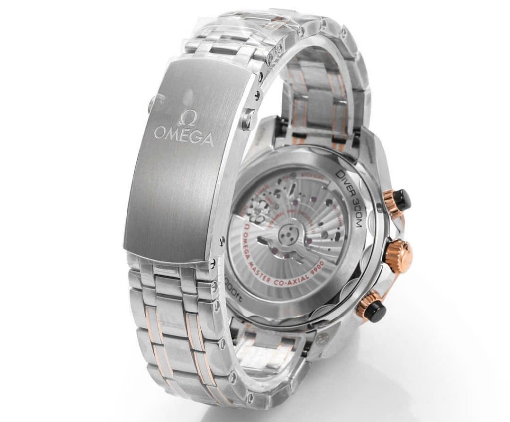 Đồng Hồ Omega Seamaster Dive Chronograph Dây Thép Xưởng N1 44mm (1)