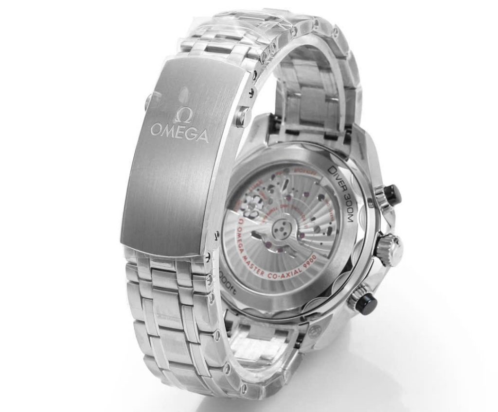 Đồng Hồ Omega Seamaster Diver Chronograph Mặt Đen Xưởng N1 44mm