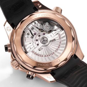 Đồng Hồ Omega Seamaster Diver Chronograph Vàng Hồng Xưởng N1 44mm (9)