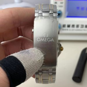 Đồng Hồ Omega Seamaster Replica Màu Demi Gold Xưởng VS 42mm (1)