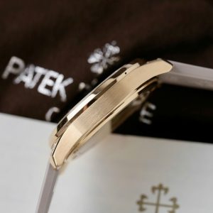 Đồng Hồ Patek Philippe Aquanaut 5062 Vàng Thật 18K Kim Cương Baguette Tự Nhiên (10)