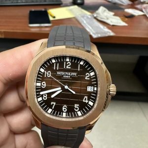 Đồng Hồ Patek Philippe Aquanaut 5167R Mặt Số Chocolate Xưởng 3K (1)