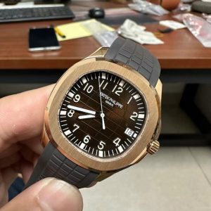Đồng Hồ Patek Philippe Aquanaut 5167R Mặt Số Chocolate Xưởng 3K (1)