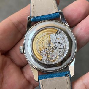 Đồng Hồ Patek Philippe Calatraval 6007 Màu Xanh Dương Xưởng 3K 40mm (1)