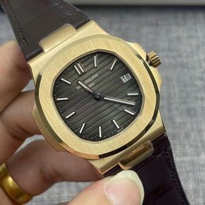 Đồng Hồ Patek Philippe Chế Tác Nautilus 5711 Màu Vàng Hồng Xưởng 3K (3)