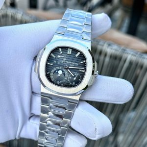 Đồng Hồ Patek Philippe Chế Tác Nautilus 5712 Mặt Xanh Xưởng PPF 40mm (1)