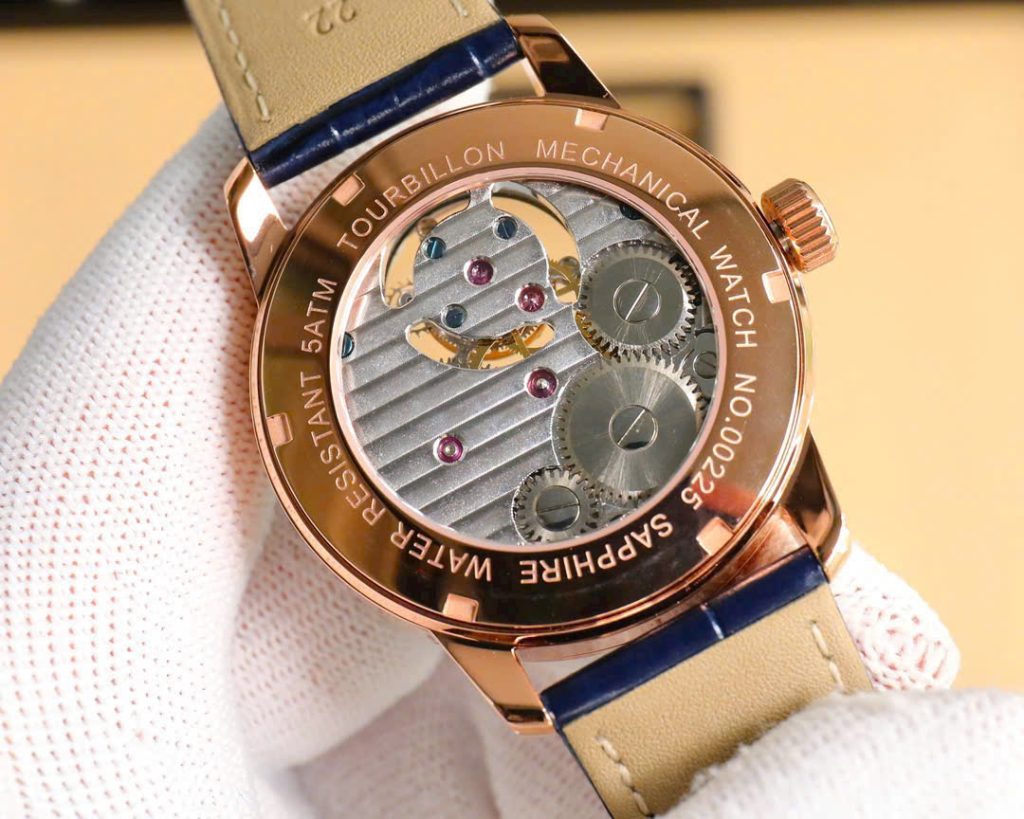 Đồng Hồ Patek Philippe Chế Tác Tourbillon Đá Cầu Vồng Rep 11 40mm (1)