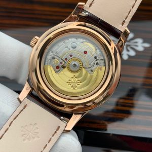 Đồng Hồ Patek Philippe Complications 5205R Nam Dây Da Màu Nâu (2)